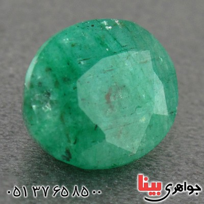 نگین انگشتر زمرد درشت و خوشرنگ _کد:15537