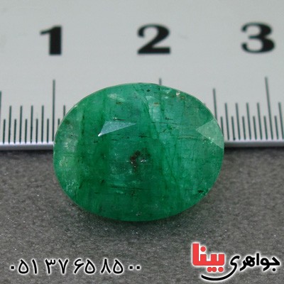 نگین انگشتر زمرد درشت و خوشرنگ _کد:15537