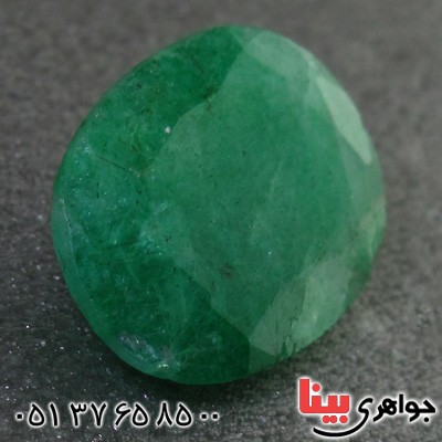 نگین انگشتر زمرد درشت و خوشرنگ _کد:15548