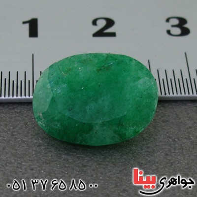 نگین انگشتر زمرد درشت و خوشرنگ _کد:15548