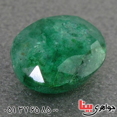 نگین انگشتر زمرد خوشرنگ و زیبا _کد:15559