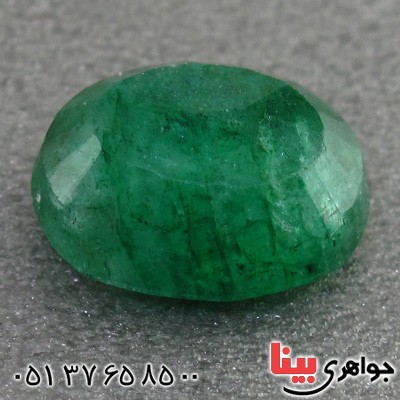 نگین انگشتر زمرد خوشرنگ و زیبا _کد:15559