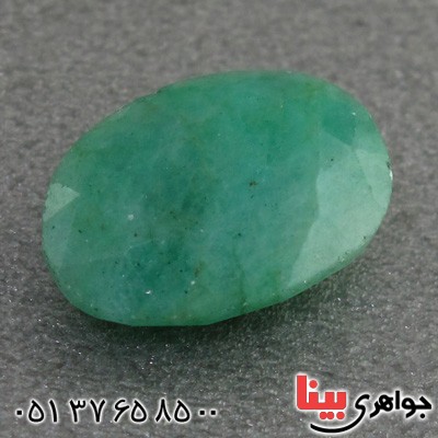 نگین انگشتر زمرد درشت و خوشرنگ _کد:15564