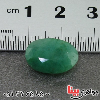 نگین انگشتر زمرد درشت و خوشرنگ _کد:15564