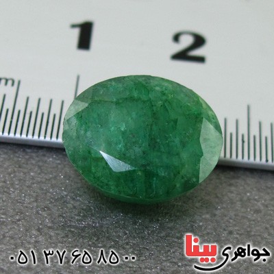 نگین انگشتر زمرد خوشرنگ و خوش طرح _کد:15565