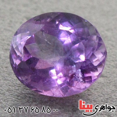 نگین انگشتر آمتیست درشت عالی خاص و زلال _کد:15566
