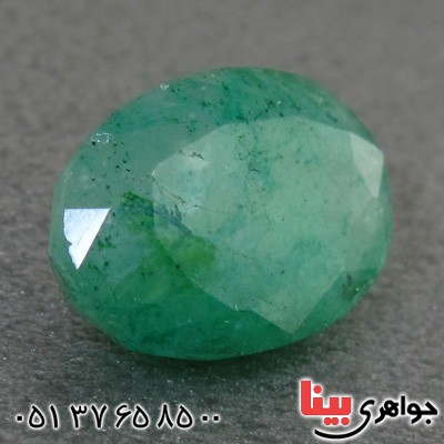 نگین انگشتر زمرد خوشرنگ و زیبا _کد:15568