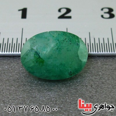 نگین انگشتر زمرد خوشرنگ و زیبا _کد:15568