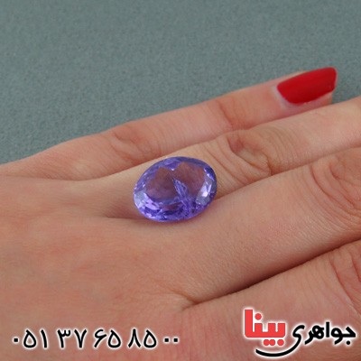 نگین انگشتر آمتیست عالی بسیار زلال _کد:15579