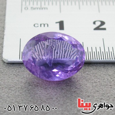نگین انگشتر آمتیست عالی بسیار زلال _کد:15579