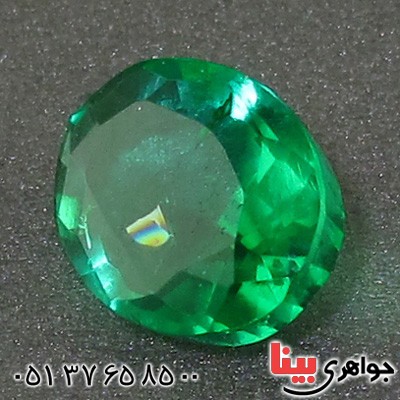 نگین انگشتر زمرد AAA  خوشرنگ _کد:15643