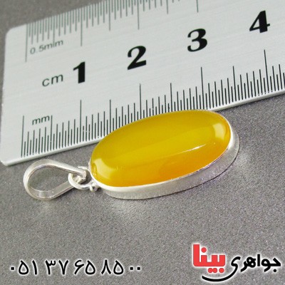 گردنبند عقیق شرف الشمس خوشرنگ دور ساده _کد:15665