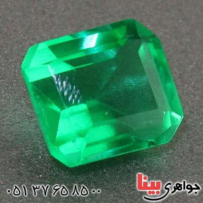 نگین انگشتر زمرد صاف AAA _کد:15671