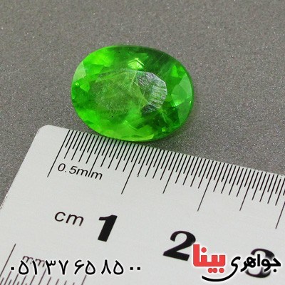 نگین انگشتر زبرجد درشت و صاف _کد:2144