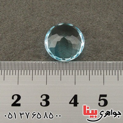 نگین انگشتر توپاز درشت بسیار عالی همراه با شناسنامه بین المللی دیجیتال _کد:2159 