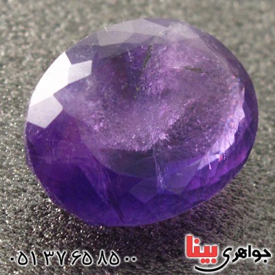 نگین انگشتر آمتیست درشت خوشرنگ _کد:15716