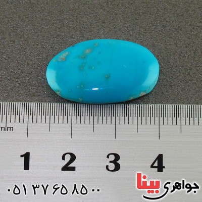 نگین انگشتر فیروزه نیشابوری صاف درشت و خوشرنگ _کد:15719