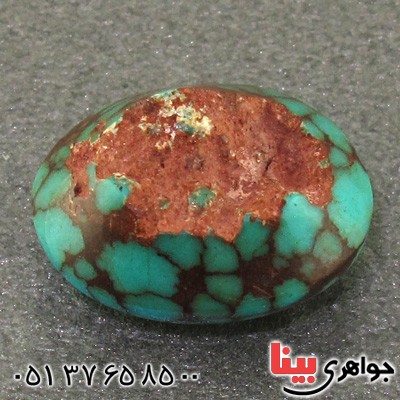 نگین انگشتر فیروزه شجری درشت تک _کد:15749