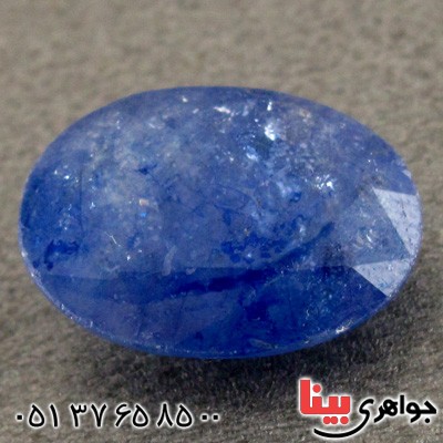 نگین انگشتر یاقوت کبود درشت خوشرنگ _کد:15786
