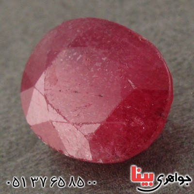 نگین انگشتر یاقوت سرخ درشت خوشرنگ _کد:15792