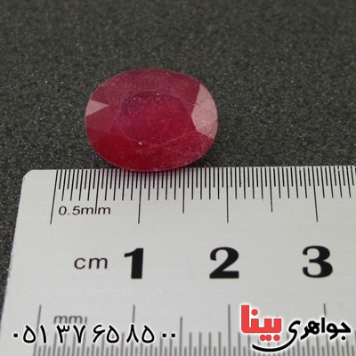 نگین انگشتر یاقوت سرخ درشت خوشرنگ _کد:15792