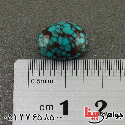نگین انگشتر فیروزه شجری خاص و خوشرنگ _کد:15794