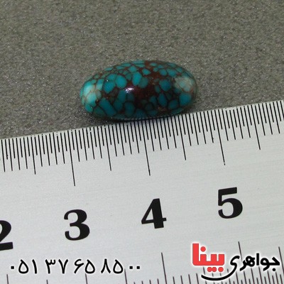 نگین انگشتر فیروزه شجری خوش نقش _کد:15799