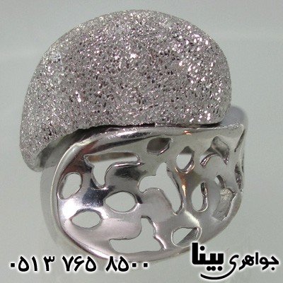انگشتر طرح طلا سفید طرحدار