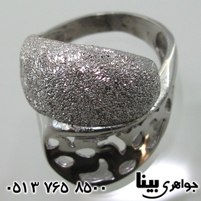 انگشتر طرح طلا سفید طرحدار