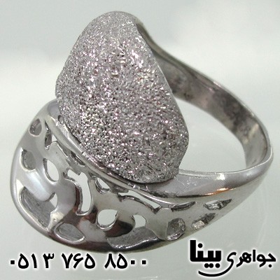انگشتر طرح طلا سفید طرحدار