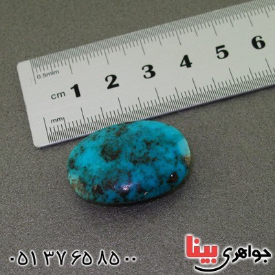 نگین انگشتر فیروزه نیشابوری شجری درشت و فاخر _کد:2204