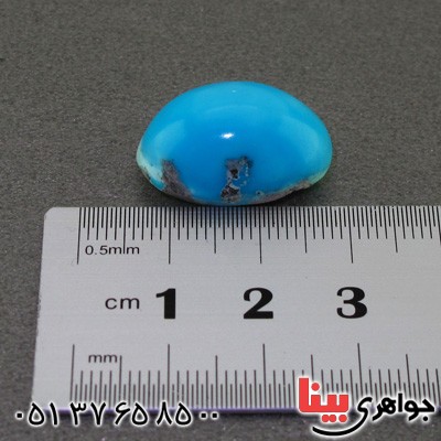 نگین انگشتر فیروزه نیشابوری خوشرنگ _کد:2237