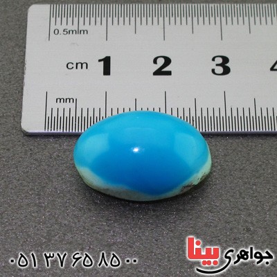 نگین انگشتر فیروزه نیشابوری خوشرنگ _کد:2237