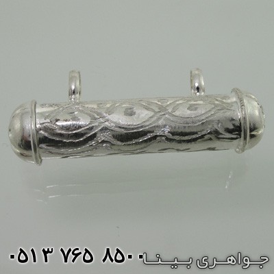 گردنبند آویز دعا استوانه ای بزرگ