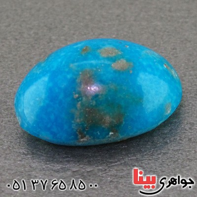 نگین انگشتر فیروزه خوشرنگ و خوش نقش _کد:15898