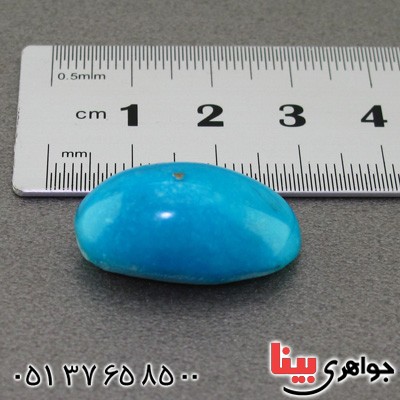 نگین انگشتر فیروزه درشت خوشرنگ _کد:2242
