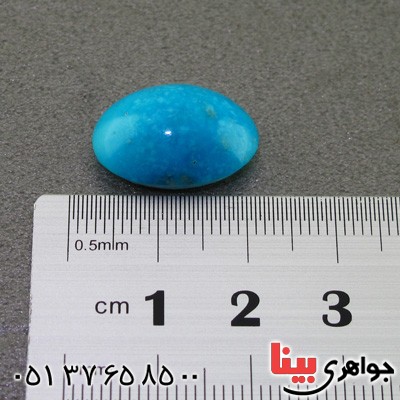 نگین انگشتر فیروزه نیشابوری خوشرنگ _کد:2244