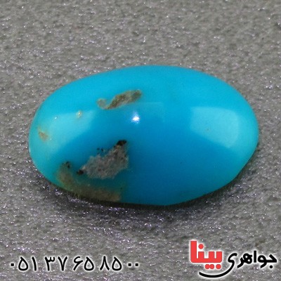 نگین انگشتر فیروزه نیشابوری خوشرنگ _کد:15917