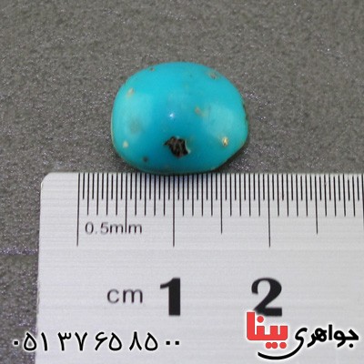 نگین انگشتر فیروزه نیشابوری خوشرنگ _کد:15924