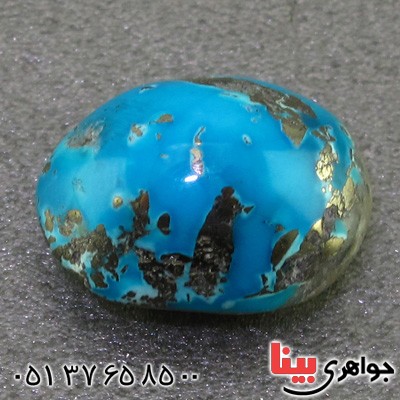 نگین انگشتر فیروزه نیشابوری خوش نقش _کد:15932