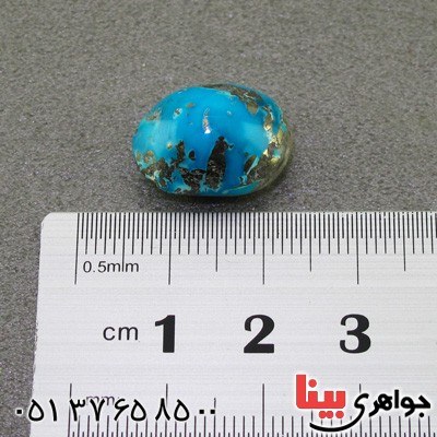 نگین انگشتر فیروزه نیشابوری خوش نقش _کد:15932