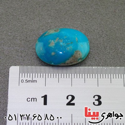 نگین انگشتر فیروزه نیشابوری خوشرنگ _کد:15936