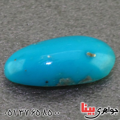 نگین انگشتر فیروزه نیشابوری بیضی خوشرنگ _کد:15938