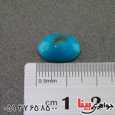 نگین انگشتر فیروزه نیشابوری خوشرنگ  _کد:15950
