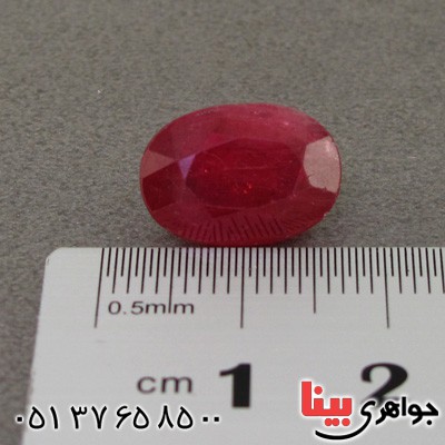نگین انگشتر یاقوت سرخ بسیار عالی _کد:2334