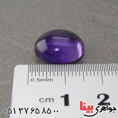 نگین انگشتر آمتیست دامله درشت _کد:16084