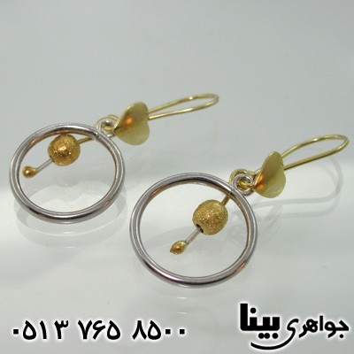 گوشواره قلب و گل