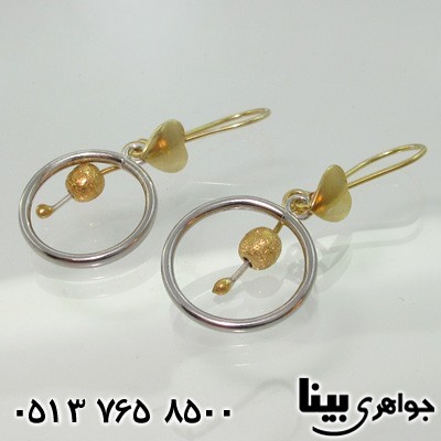 گوشواره قلب و گل