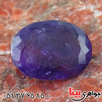 نگین انگشتر آمتیست درشت خوشرنگ و عالی _کد:16128