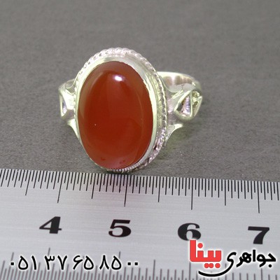 انگشتر عقیق یمنی مردانه خاص _کد:16129